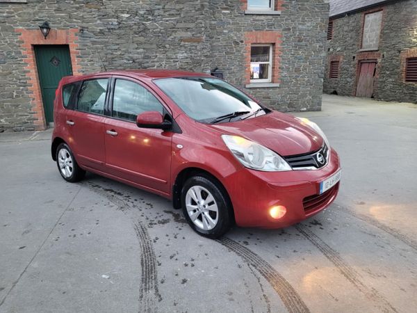 Nissan Note MPV, Petrol, 2012, Red