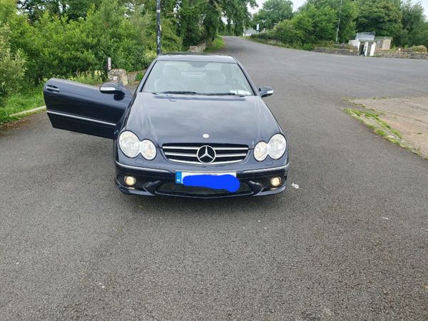Mercedes-Benz CLK Coupe, Diesel, 2008, Blue