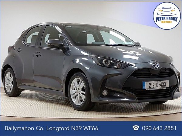 Toyota Yaris Hatchback, Petrol Hybrid, 2021, Grey