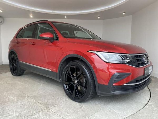 Volkswagen Tiguan SUV, Diesel, 2022, Red