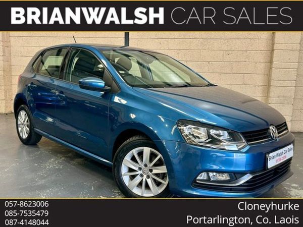 Volkswagen Polo Hatchback, Petrol, 2017, Blue