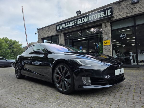 Tesla Model S Hatchback, Electric, 2018, Black