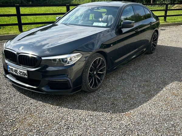 BMW 5-Series Saloon, Diesel, 2019, Black