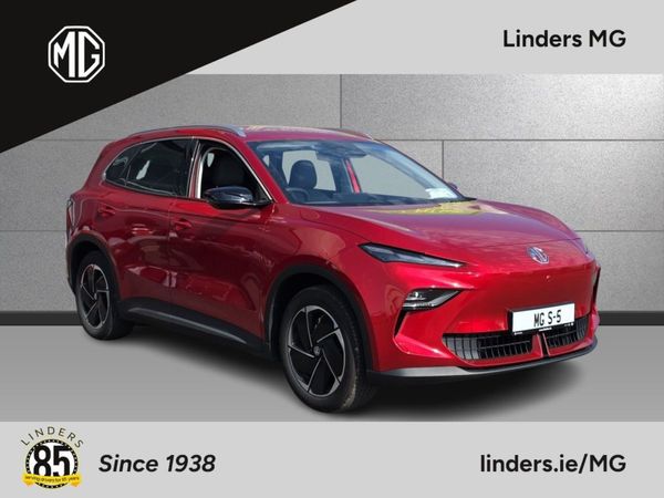 MG S5 Hatchback, Electric, 2025, Red