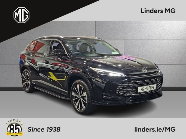 MG HS SUV, Petrol Hybrid, 2025, Black