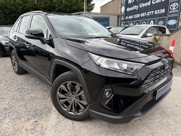 Toyota RAV4 SUV, Petrol Hybrid, 2022, Black