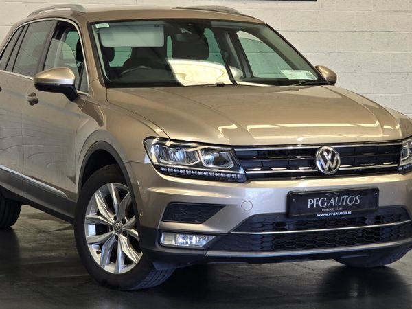 Volkswagen Tiguan SUV, Diesel, 2017, Yellow