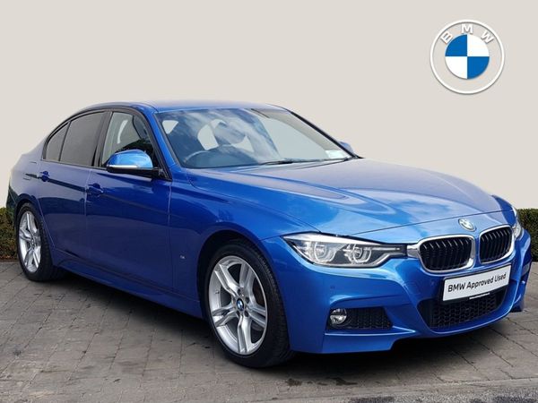 BMW 3-Series Saloon, Petrol Plug-in Hybrid, 2018, Blue