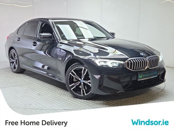 BMW 3-Series Saloon, Petrol Plug-in Hybrid, 2023, Black