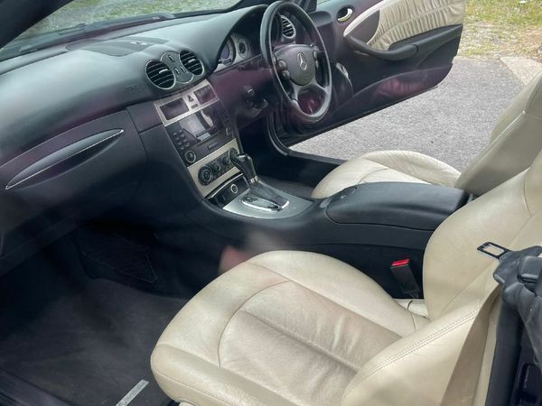 Mercedes-Benz CLK Coupe, Diesel, 2008, Blue