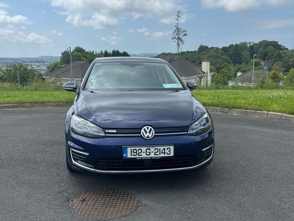 Volkswagen Golf Hatchback, Electric, 2019, Blue