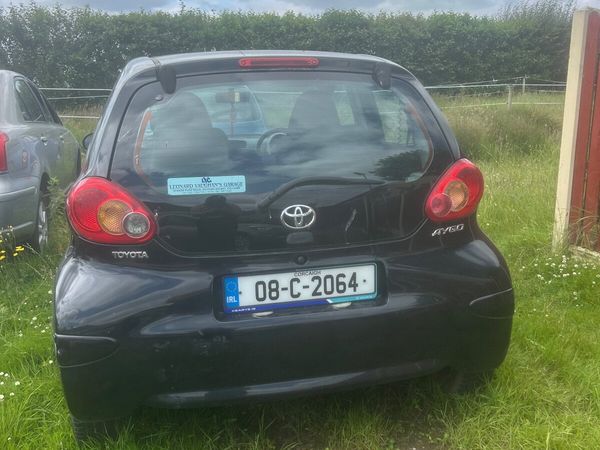 Toyota Aygo Hatchback, Petrol, 2008, Black