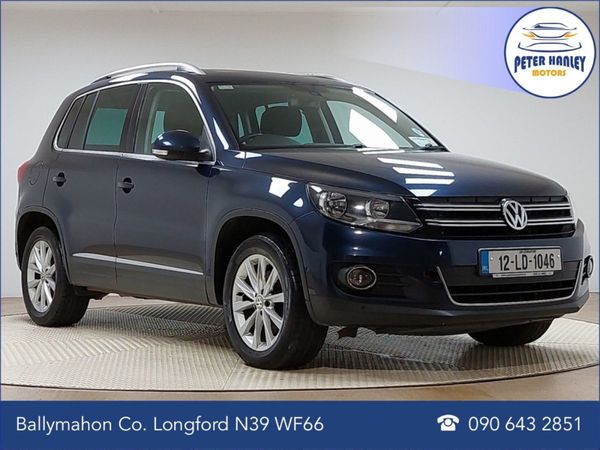 Volkswagen Tiguan SUV, Diesel, 2012, Blue