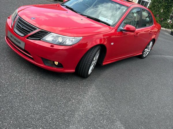 Saab 9-3 Saloon, Diesel, 2008, Red