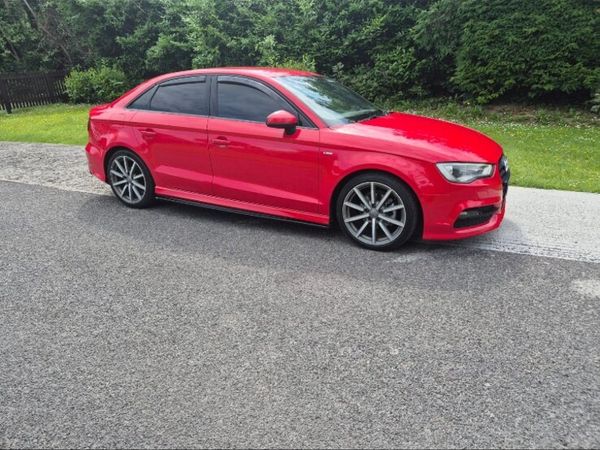 Audi A3 Saloon, Diesel, 2016, Red