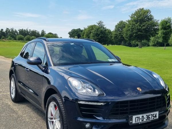 Porsche Macan SUV, Diesel, 2017, Blue