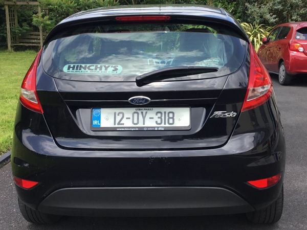 Ford Fiesta Hatchback, Petrol, 2012, Black