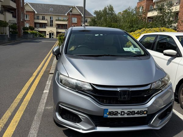 Honda Fit Hatchback, Petrol Hybrid, 2018, Silver