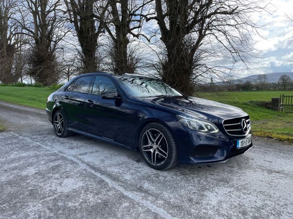 Mercedes-Benz E-Class Saloon, Diesel, 2015, Blue