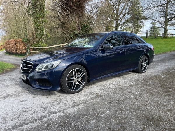 Mercedes-Benz E-Class Saloon, Diesel, 2015, Blue