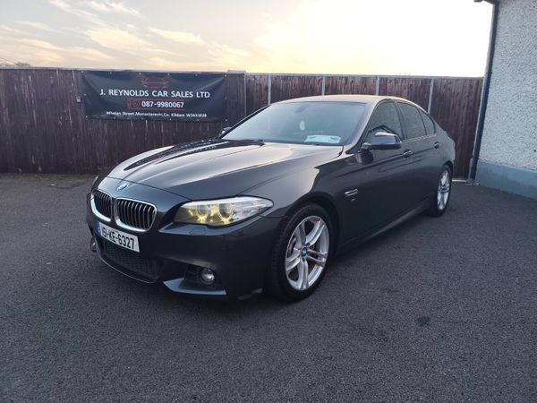 BMW 5-Series Saloon, Diesel, 2015, Grey