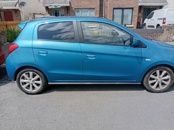 Mitsubishi Space Star Hatchback, Petrol, 2013, Blue