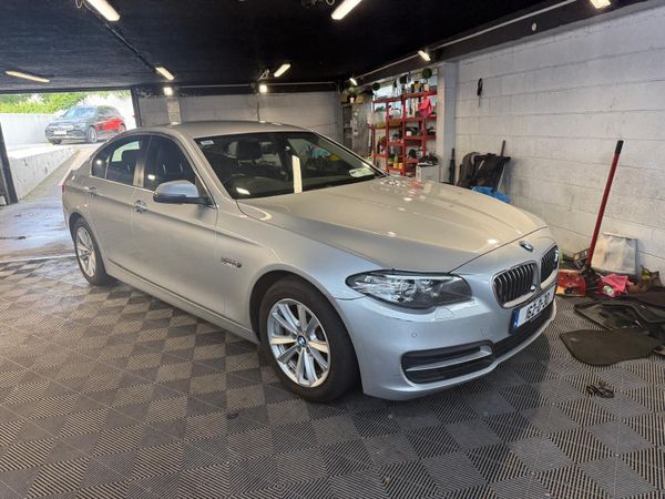 BMW 5-Series Saloon, Diesel, 2016, Silver