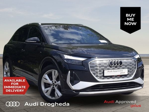 Audi Q4 e-tron SUV, Electric, 2023, Black