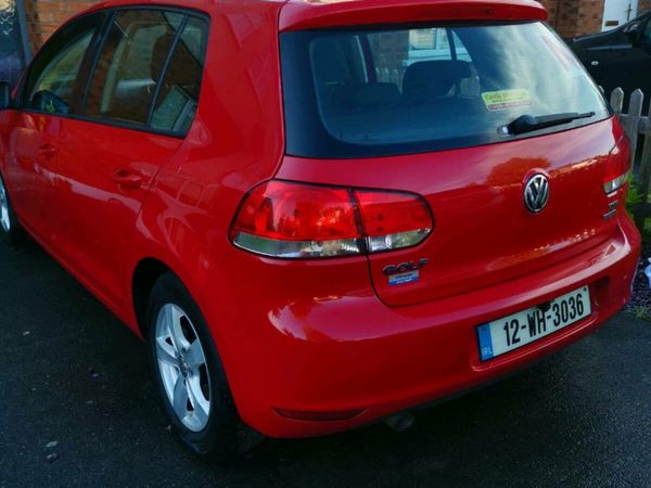 Volkswagen Golf Hatchback, Petrol, 2012, Red