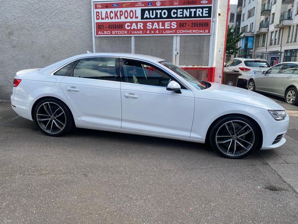Audi A4 Saloon, Diesel, 2016, White