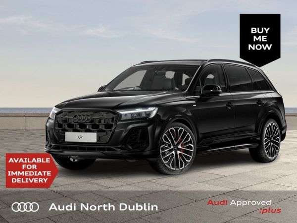 Audi Q7 SUV, Petrol Plug-in Hybrid, 2025, Black