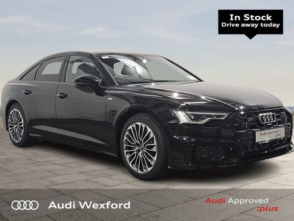 Audi A6 Saloon, Petrol Plug-in Hybrid, 2025, Black
