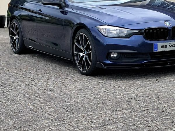 BMW 3-Series Saloon, Diesel, 2015, Blue