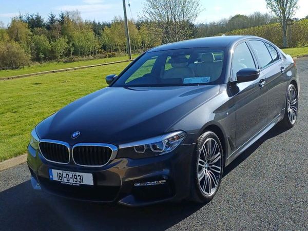 BMW 5-Series Saloon, Diesel, 2018, Grey