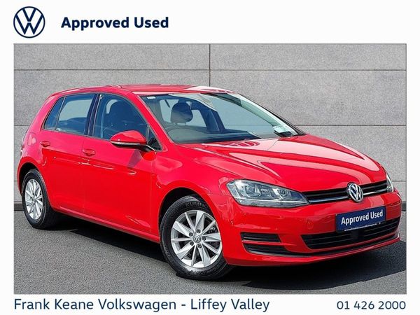 Volkswagen Golf Hatchback, Petrol, 2016, Red