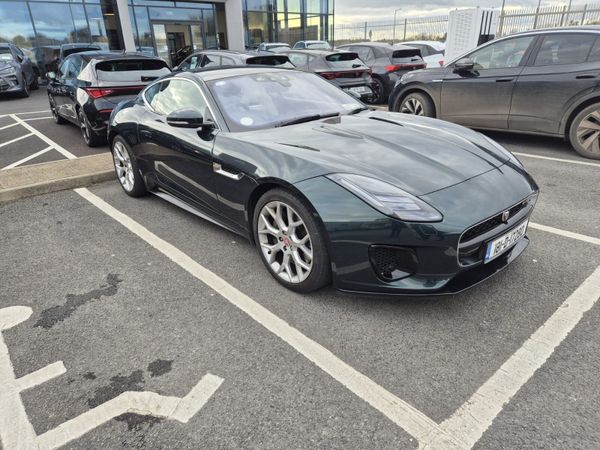 Jaguar F-Type Coupe, Petrol, 2018, Green