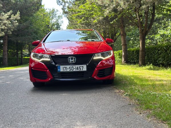 Honda Civic Estate, Diesel, 2017, Red