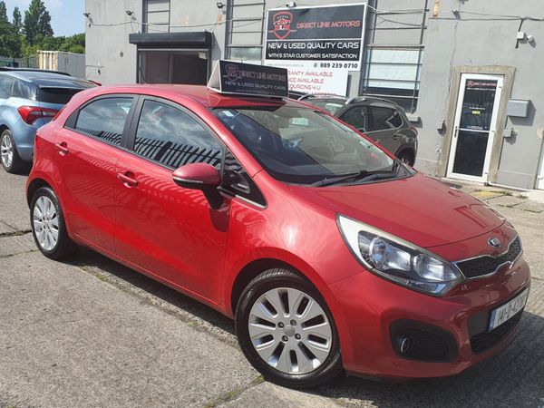 Kia Rio Hatchback, Diesel, 2014, Red