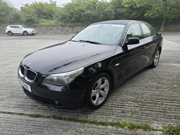BMW 5-Series Saloon, Diesel, 2007, Black