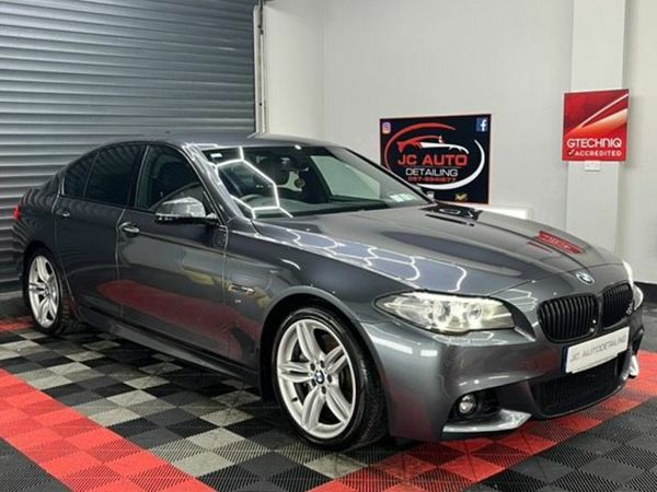 BMW 5-Series Saloon, Diesel, 2015, Grey
