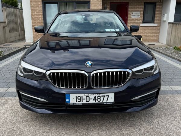 BMW 5-Series Saloon, Diesel, 2019, Blue