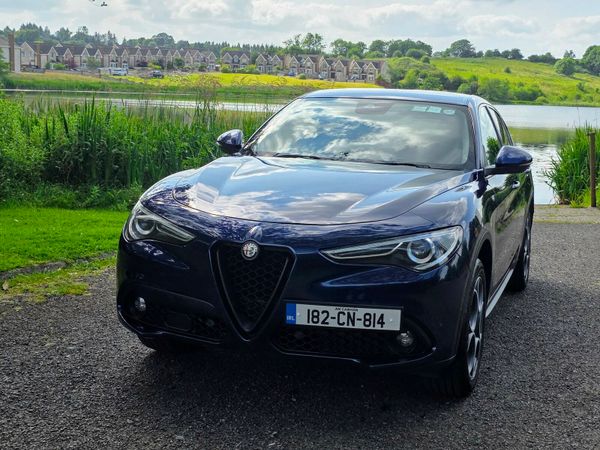 Alfa Romeo Stelvio SUV, Diesel, 2018, Blue
