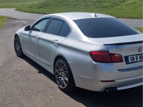 BMW 5-Series Saloon, Diesel, 2013, Silver
