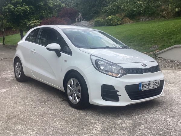 Kia Rio Hatchback, Petrol, 2015, White