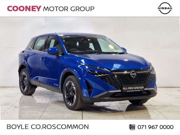 Nissan Qashqai SUV, Petrol Hybrid, 2025, Blue