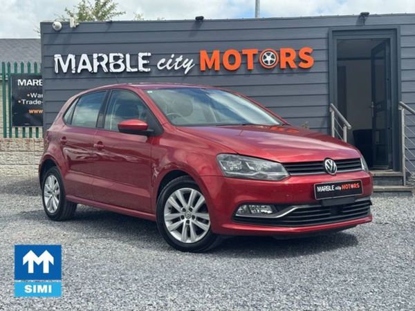 Volkswagen Polo Hatchback, Petrol, 2018, Red