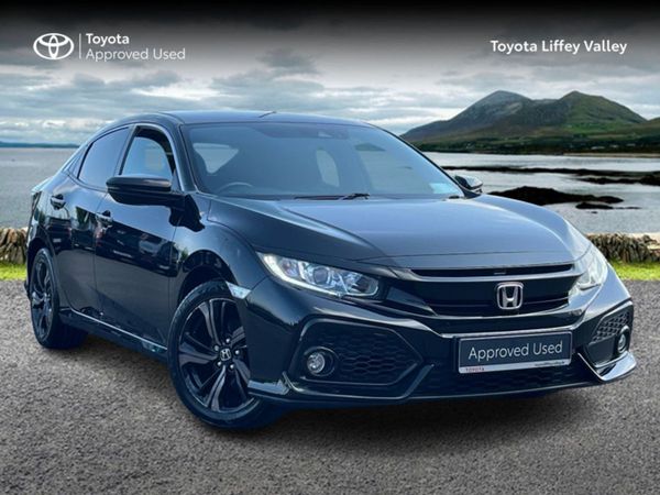 Honda Civic Hatchback, Petrol, 2018, Black