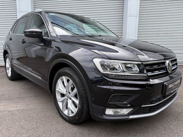 Volkswagen Tiguan SUV, Diesel, 2016, Black