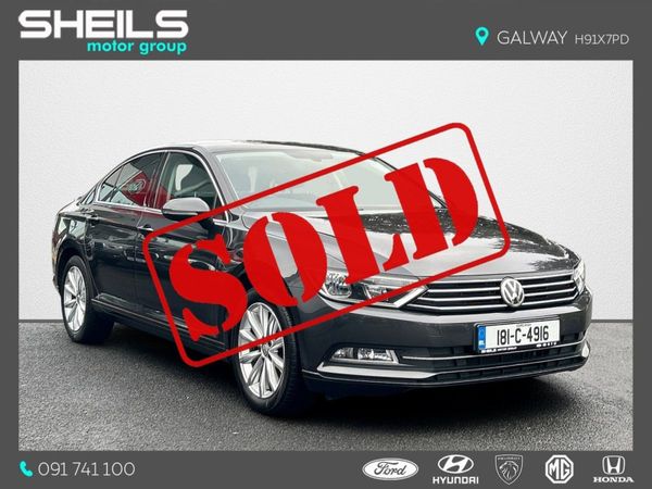 Volkswagen Passat Saloon, Diesel, 2018, Grey