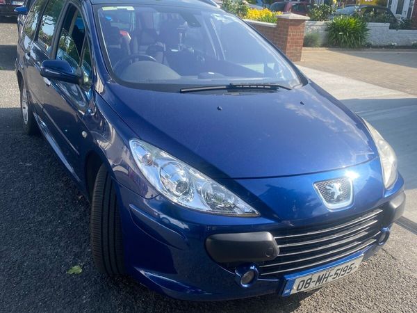 Peugeot 307 Estate, Petrol, 2008, Blue